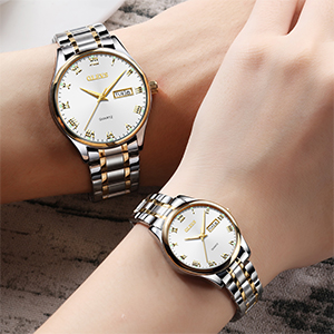 OLEVS Couple Pair Quartz Watches